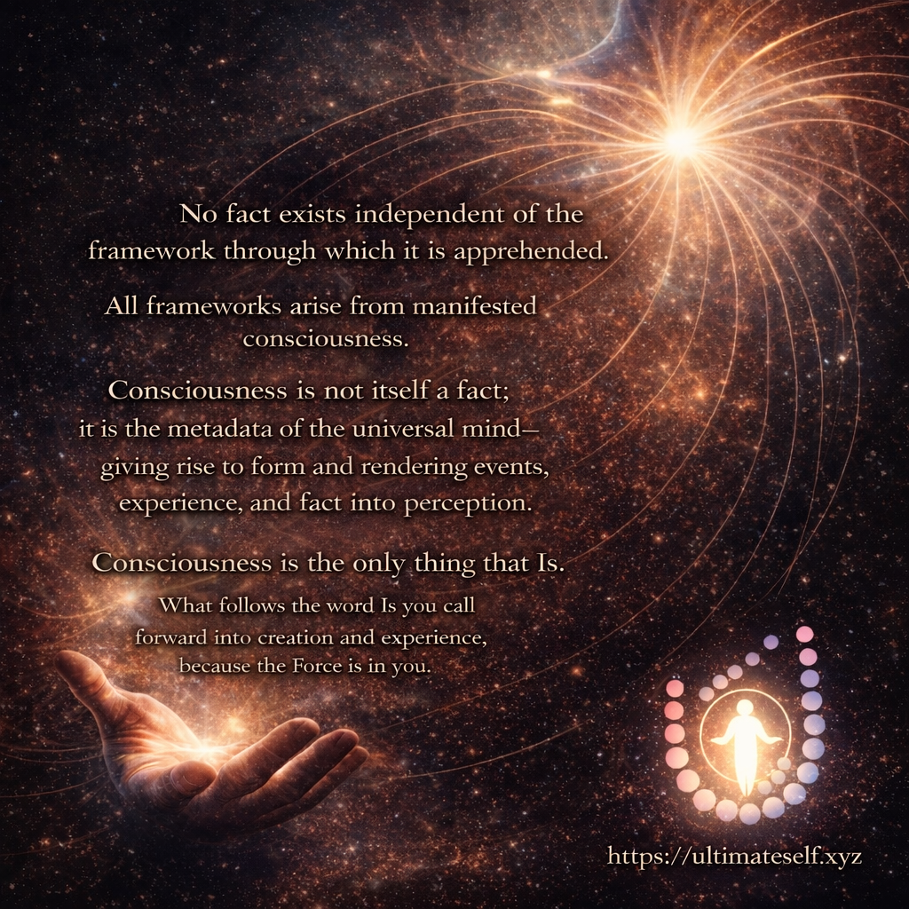 Ultimate Self — consciousness framing reality